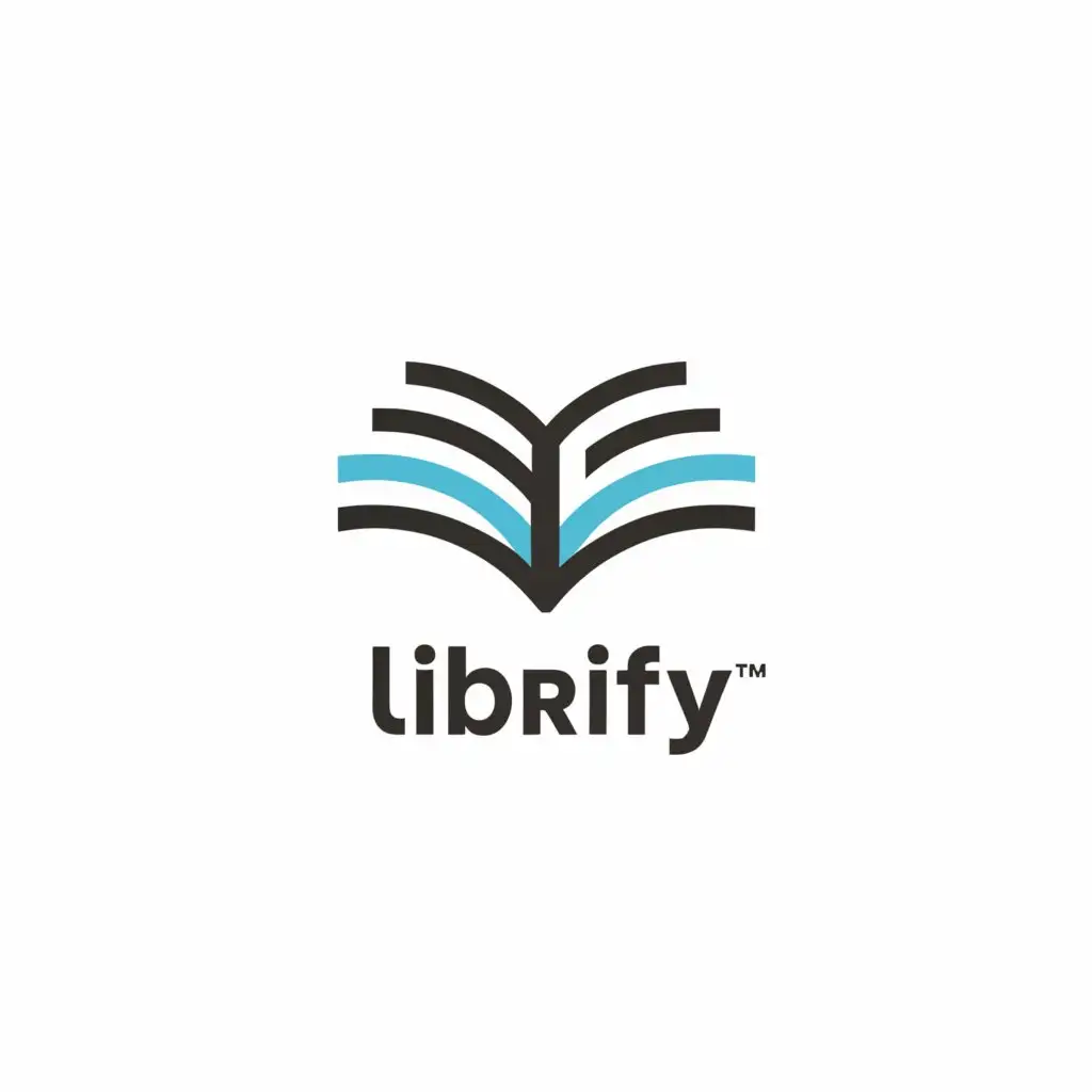 a logo design,with the text "Librify", main symbol:library,books, membership,renew,purchase

Harappan Civilization
Indus Valley Civilization
Indian Paleolithic Age
Archaeological Survey of India (ASI)
Indian Council of Historical Research (ICHR)
Rock Art
Temple Architecture
Buddhist Sites
Ajanta Caves
Ellora Caves ,Minimalistic,be used in Education industry,clear background