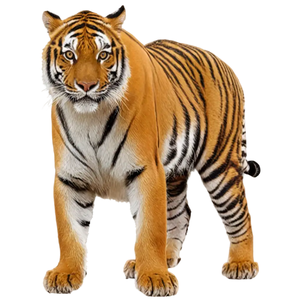 Make a Tiger PNG Image