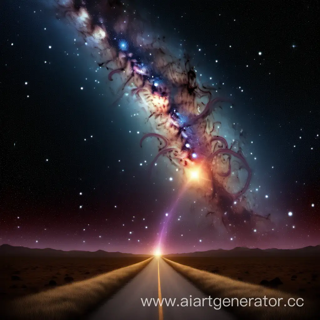 звездный галлактический путь