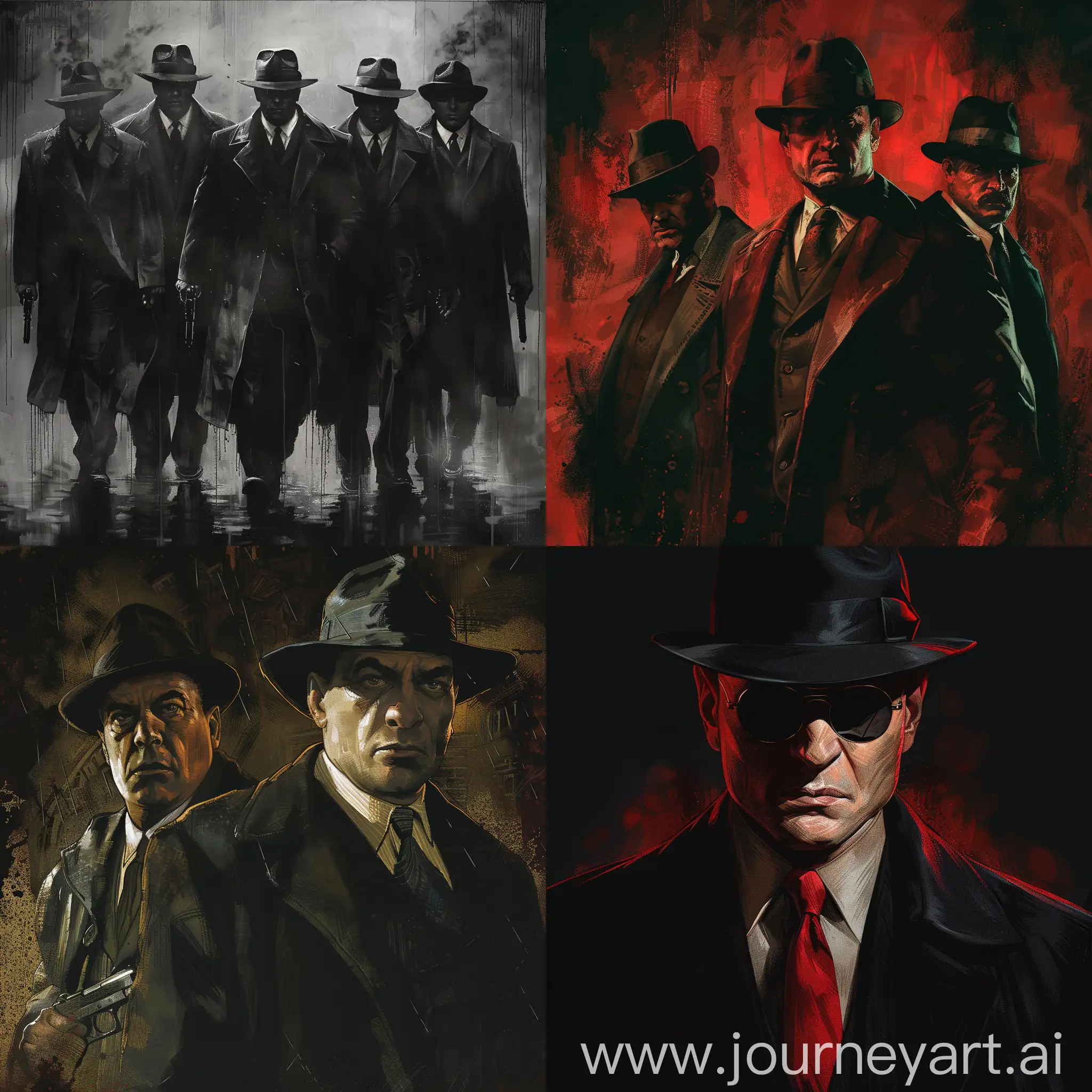 Mafia-Members-Gathering-in-Dark-Alley