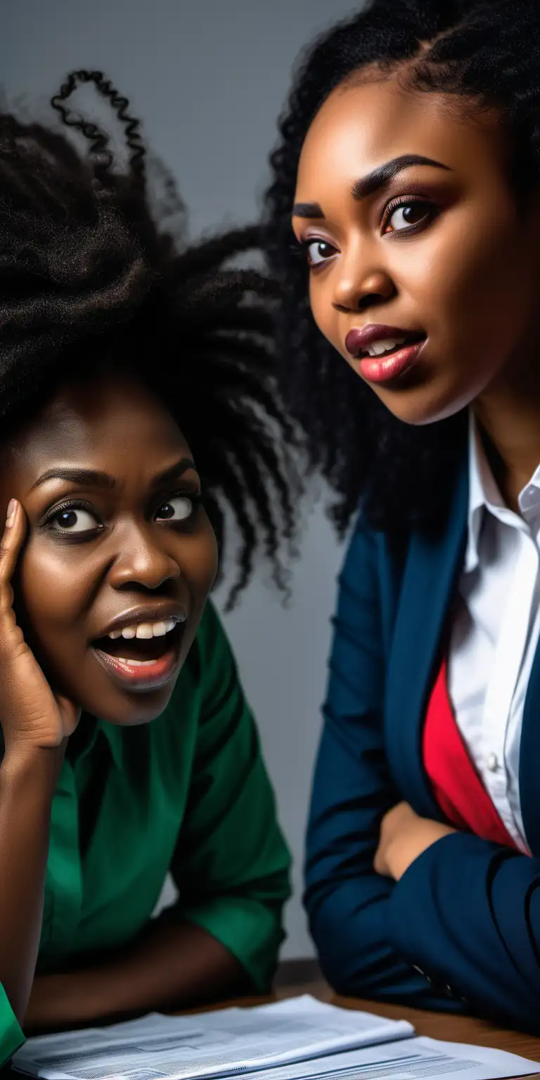Contrasting Nigerian Woman Stress vs Success in Career Abroad