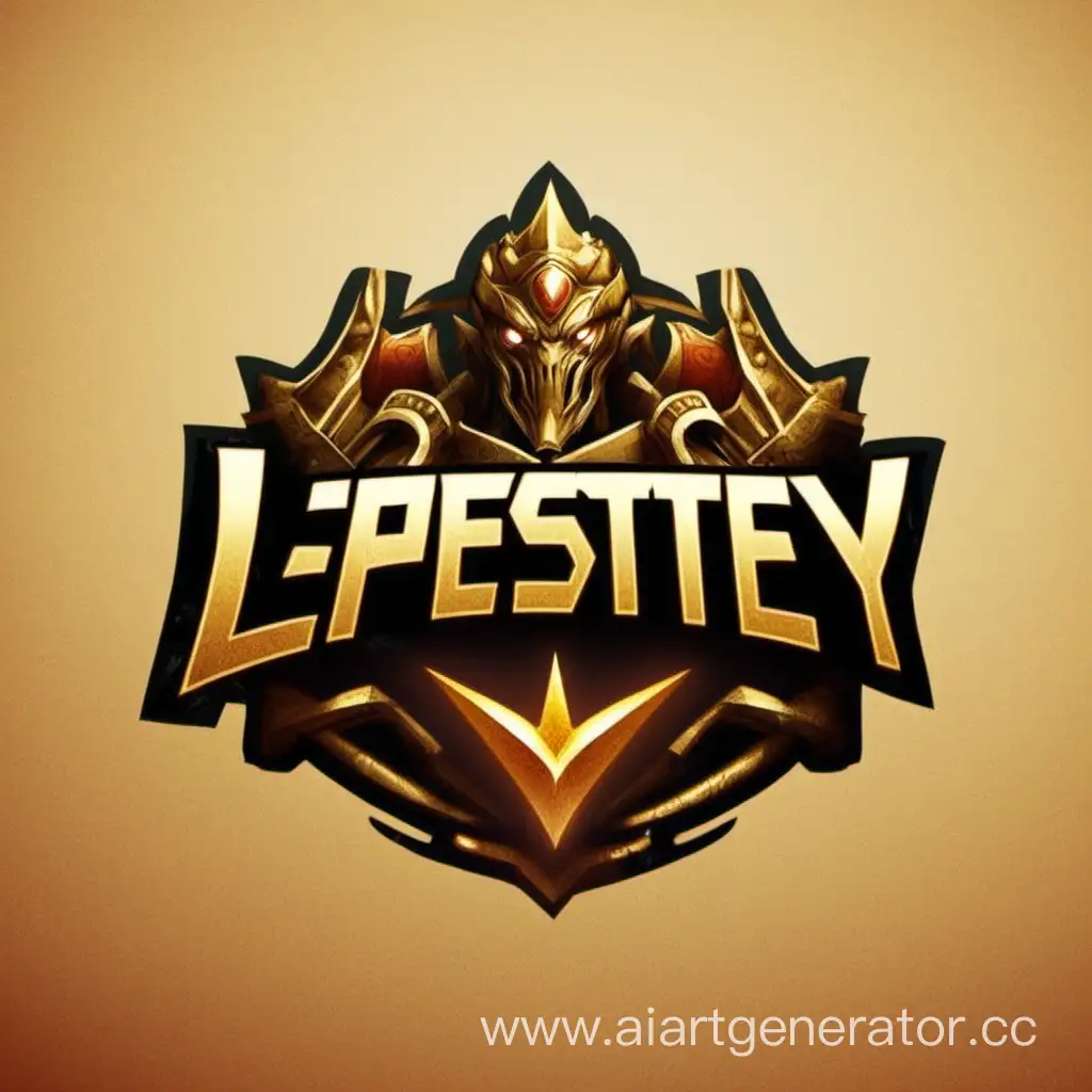 It says "LEPESTEY", the logo of the game, the logo of the company.