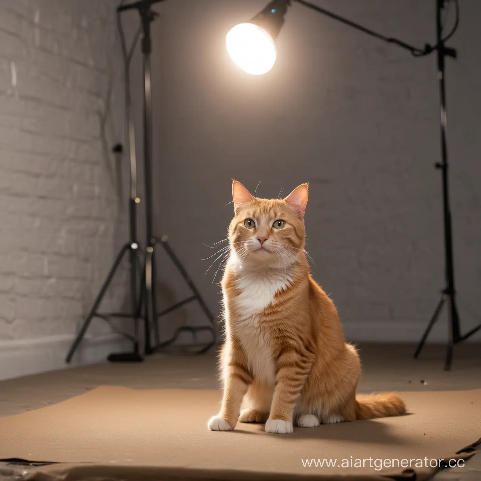 Curious-Cat-in-the-Spotlight