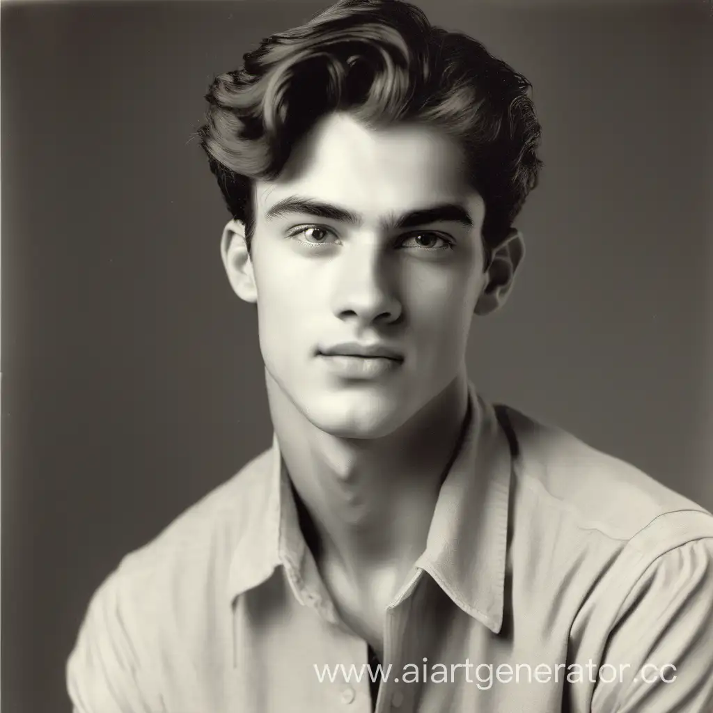 Фото красивого мужчины в возрасте 19 лет