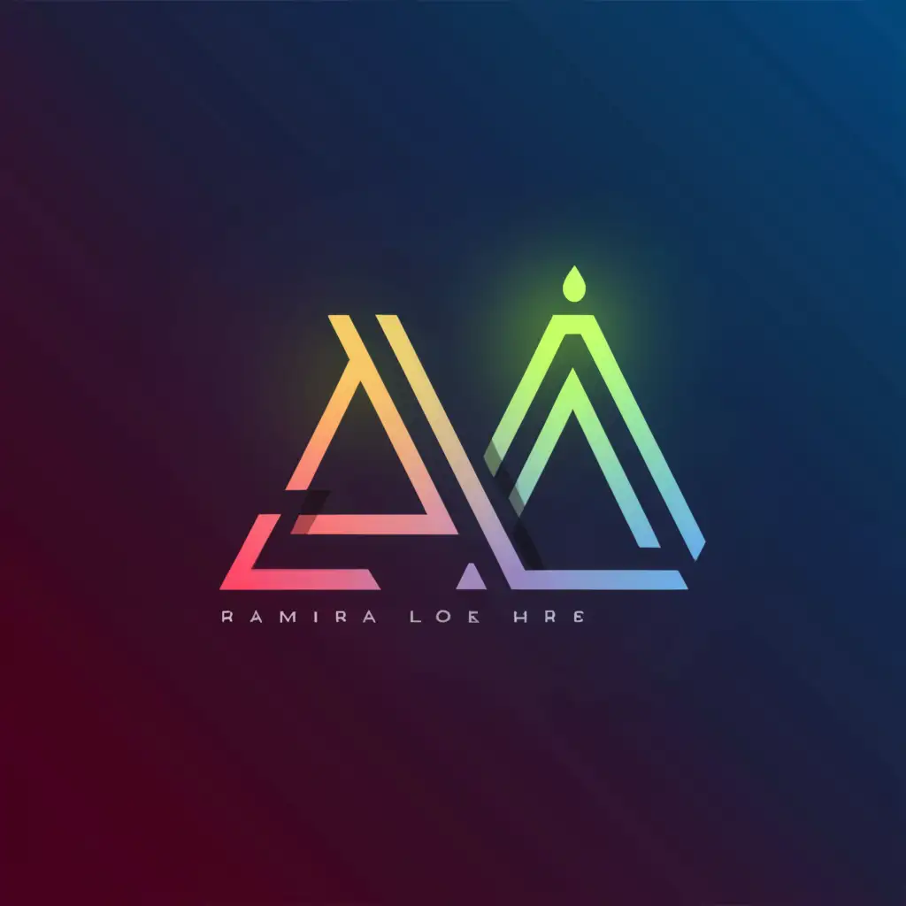 a logo design,with the text "AL", main symbol:lighting,lamp,edge,technology,cyber,complex,be used in Technology industry,clear background