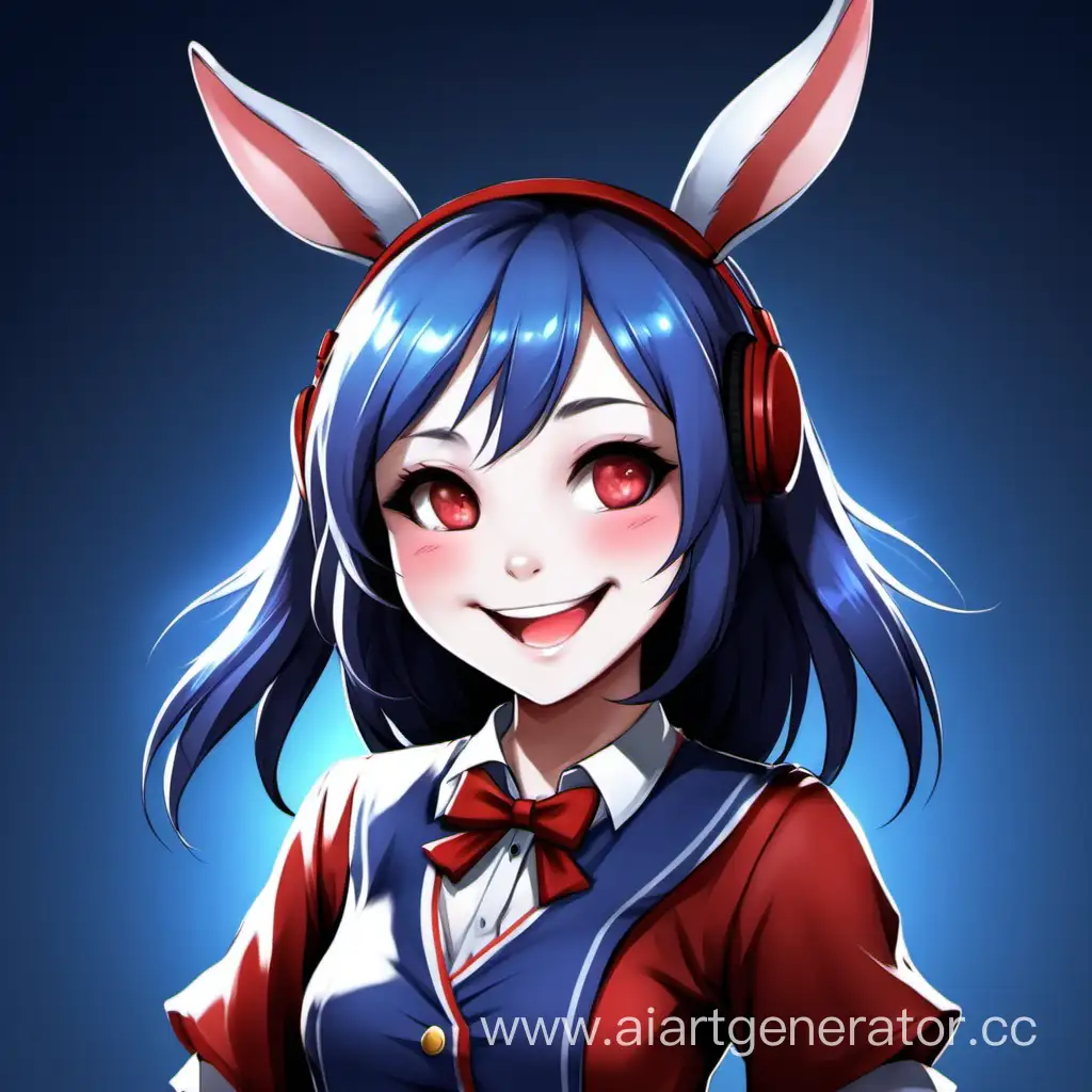 Joyful-Rabbit-Girl-Avatar-for-Gaming-Expressing-Happiness-with-Laughter