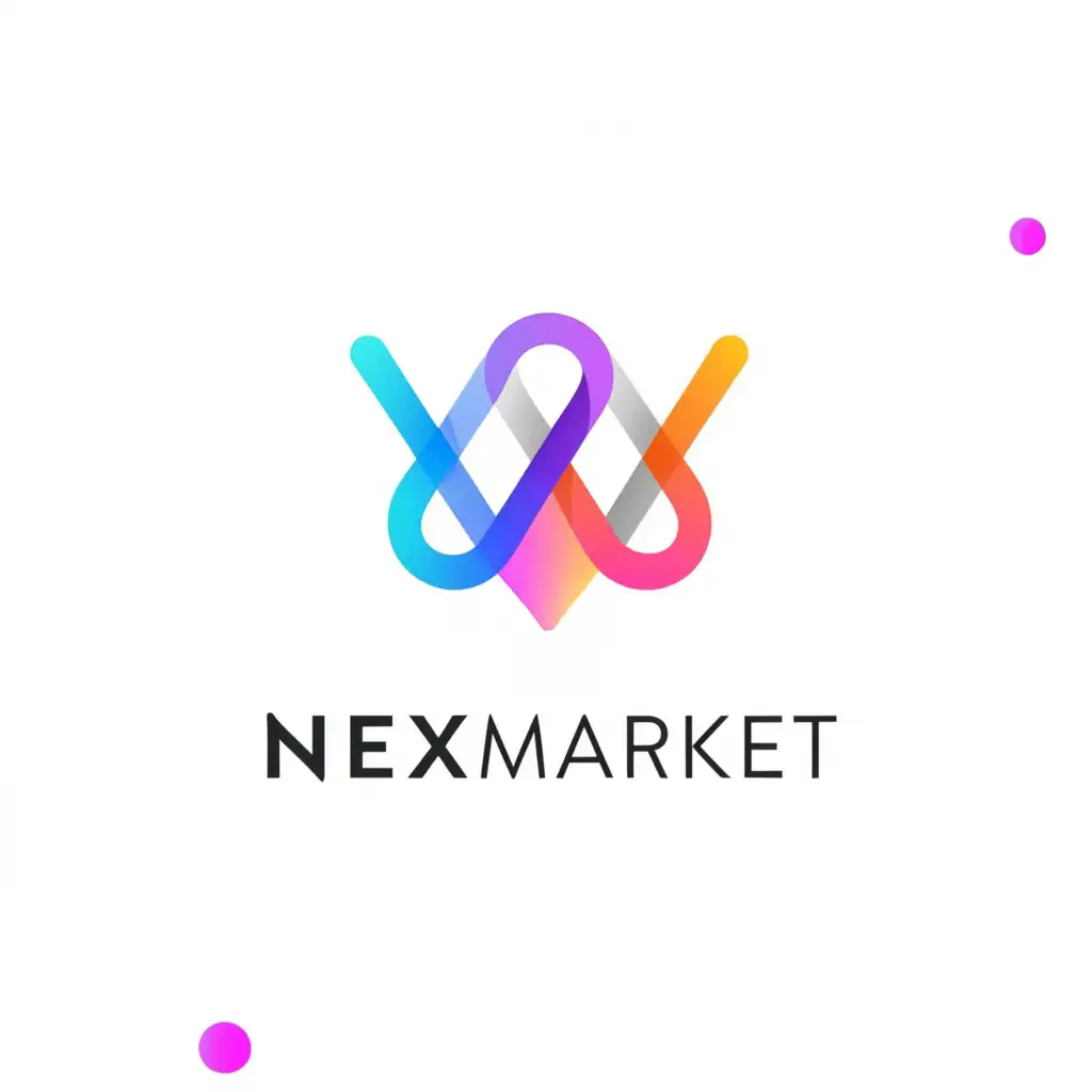LOGO-Design-For-NexMarket-Trendy-Fashion-Jewelry-Retailer-with-Chic-Font-and-Minimalist-Icon
