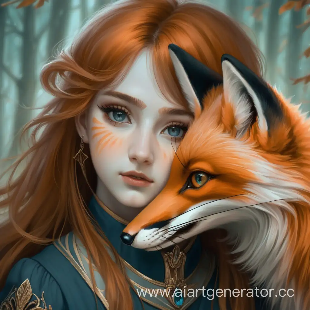 Enchanting-Portrait-of-a-FoxInspired-Individual-with-Captivating-Eyes
