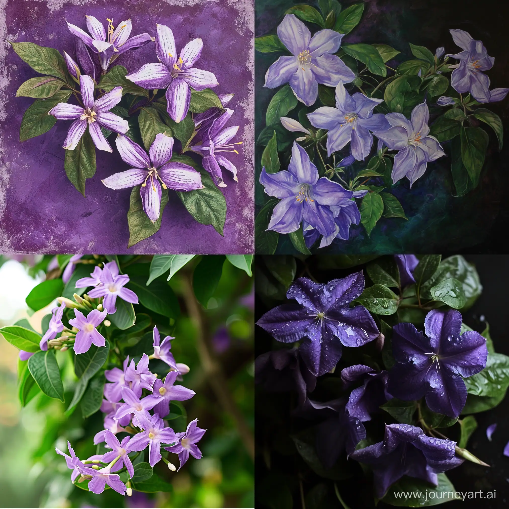 purple jasmine