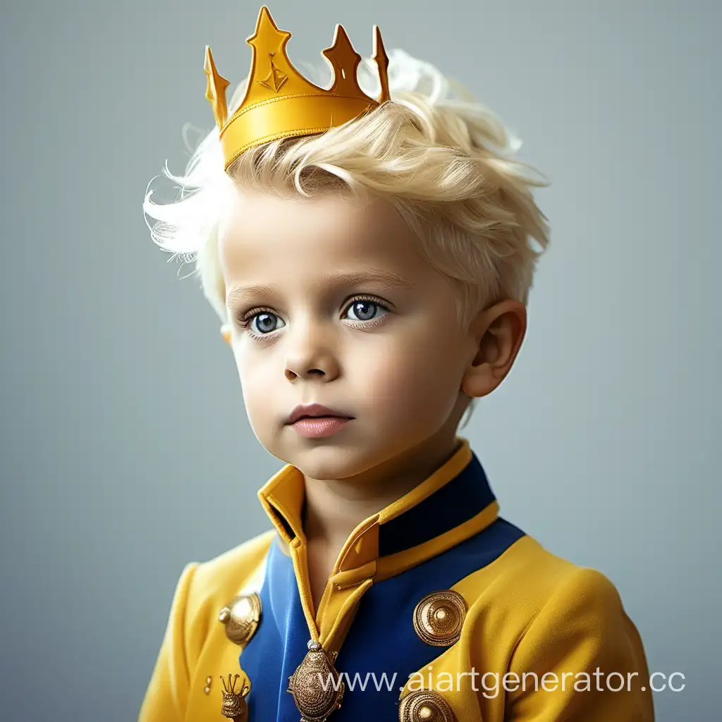 Charming-Little-Prince-Portrait-in-Enchanting-Setting