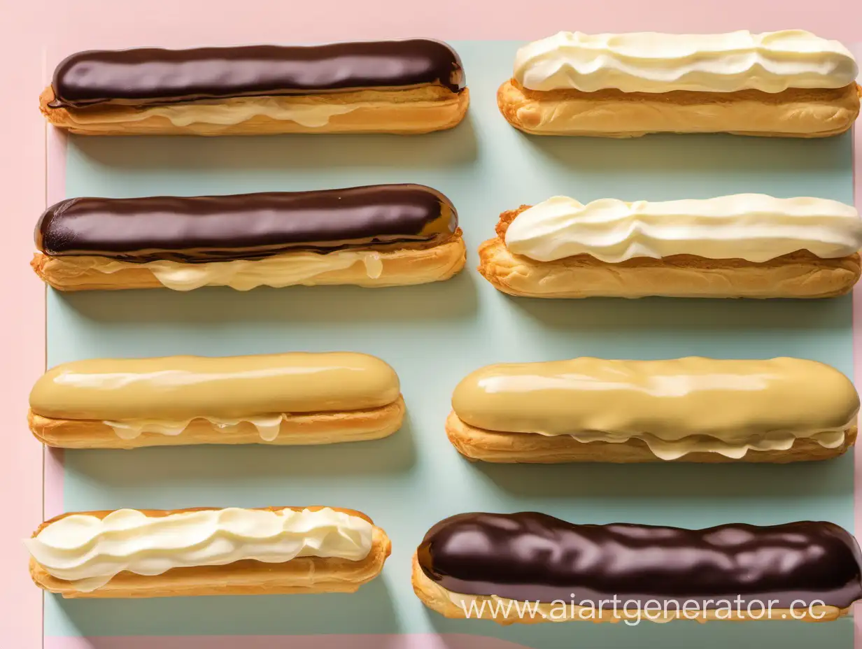 Delicious-Chocolate-Eclairs-Tempting-Pastry-Pleasures