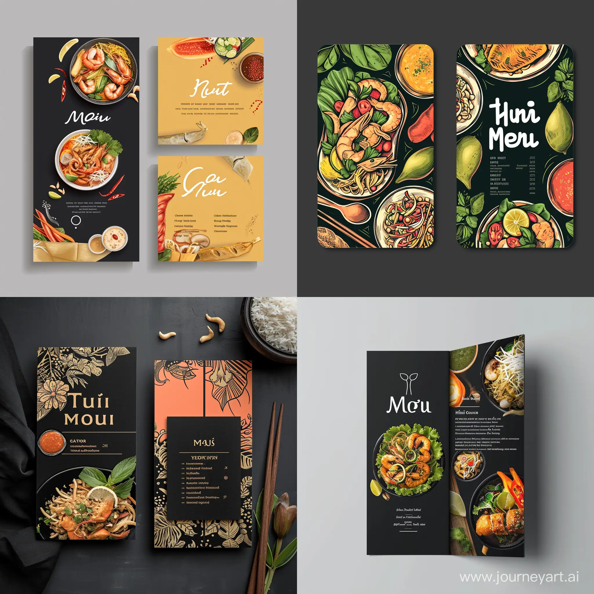 Authentic-Thai-Food-Menu-Card-Design
