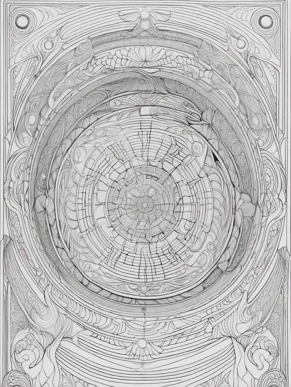 Coloring book pages On   we propose quantum entanglement between the psychic realm known as the "unconscious" and also the classical illusion of the collapse of the wave-function.

Reference: Quantum Door