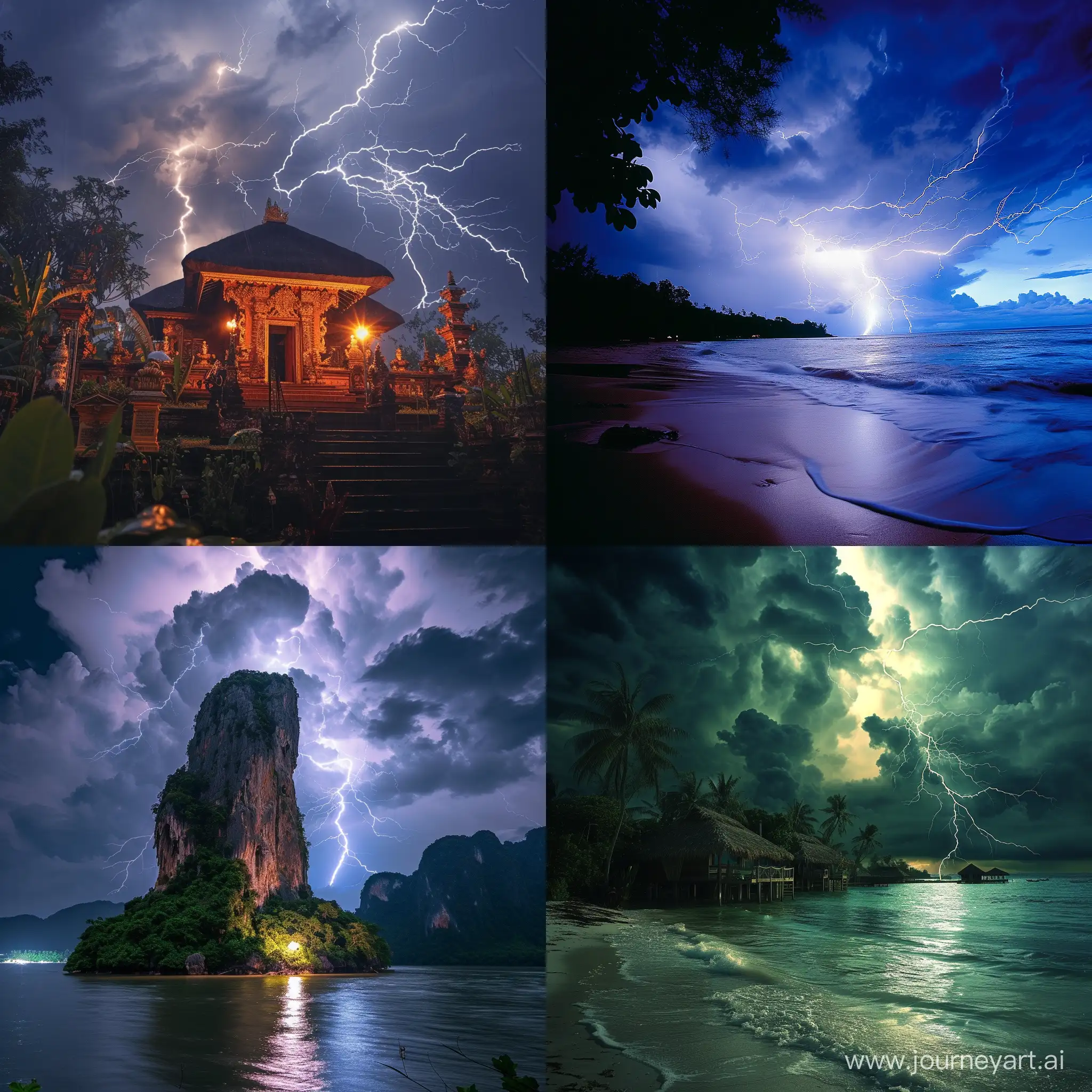 Captivating-Exotic-Destinations-Illuminated-by-Lightning