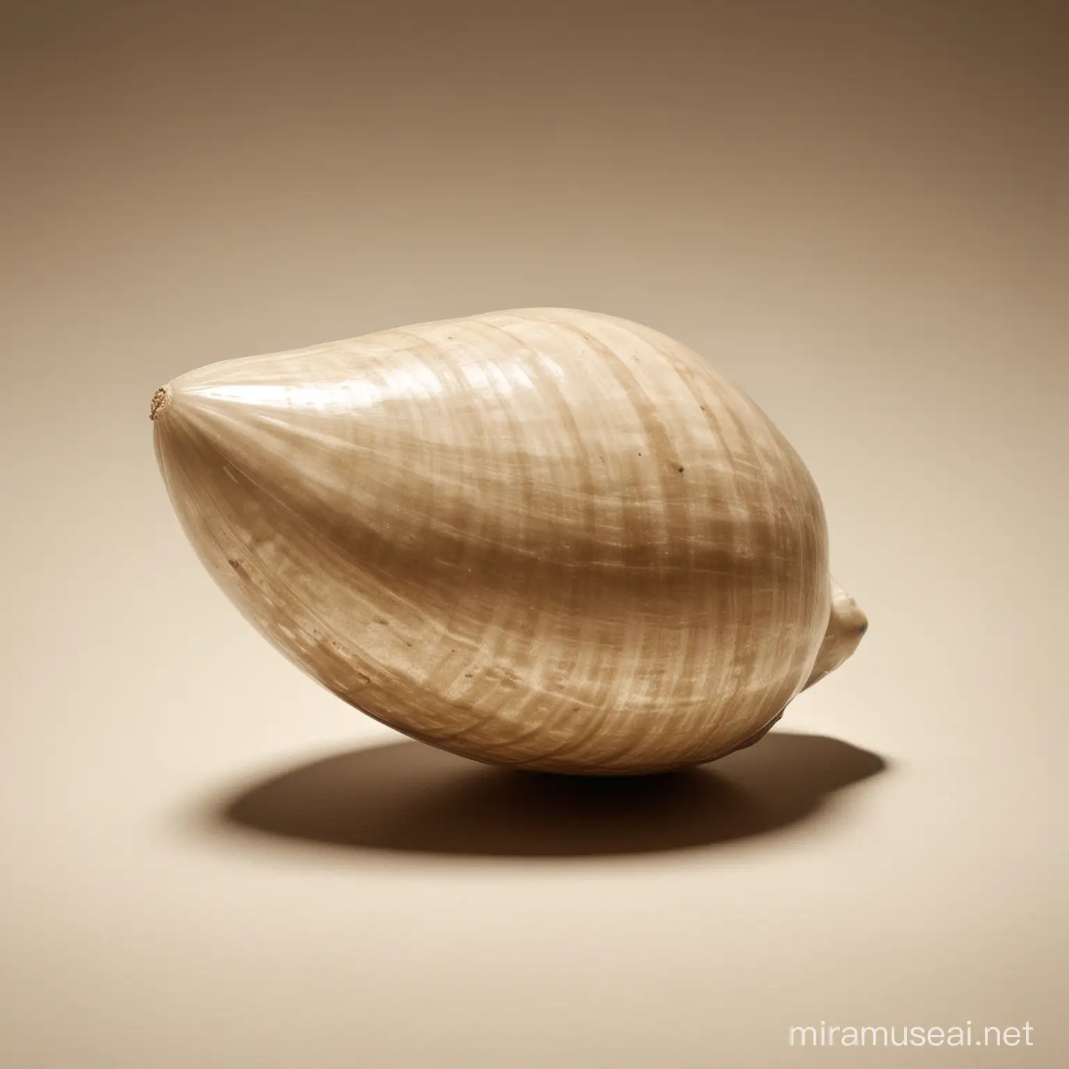 Vintage Sepia Abalone Shell Still Life