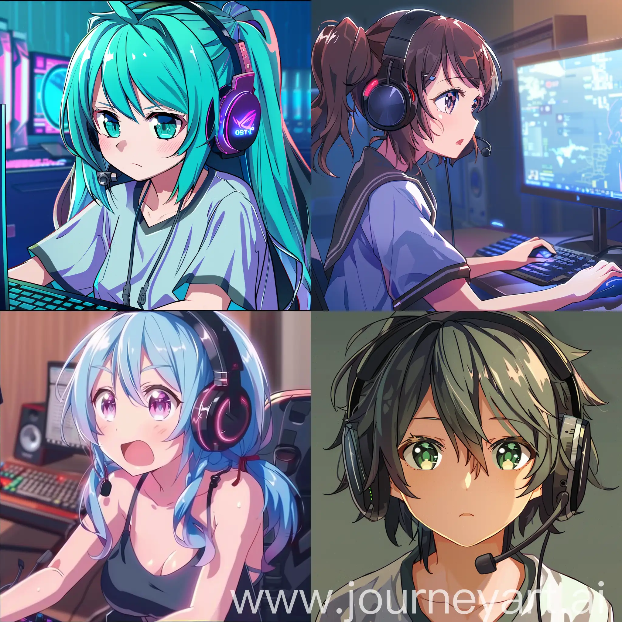 a stereotypical PC player in osu!