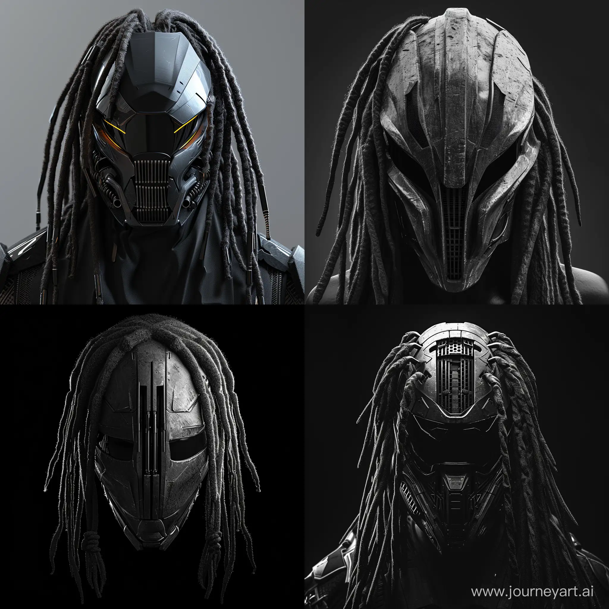SciFi-Mask-with-Dreadlock-Hair-and-Concealed-Eyes