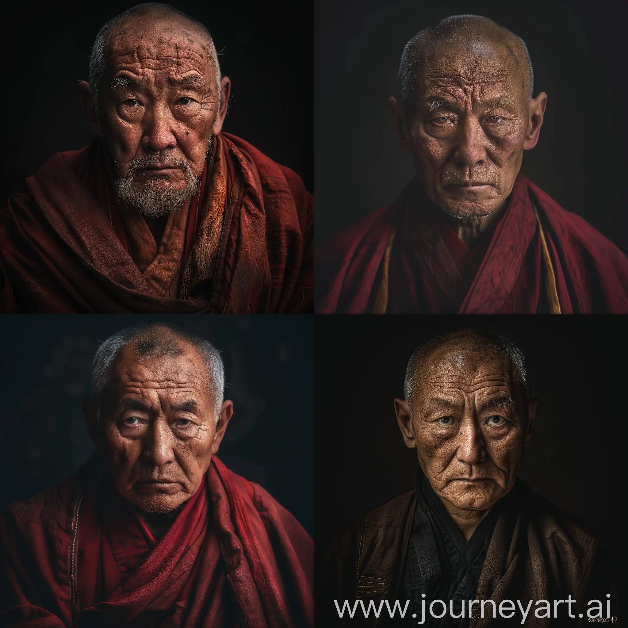 Serious-Mongolian-Monk-at-Asian-Temple-Realistic-Portrait-in-HD