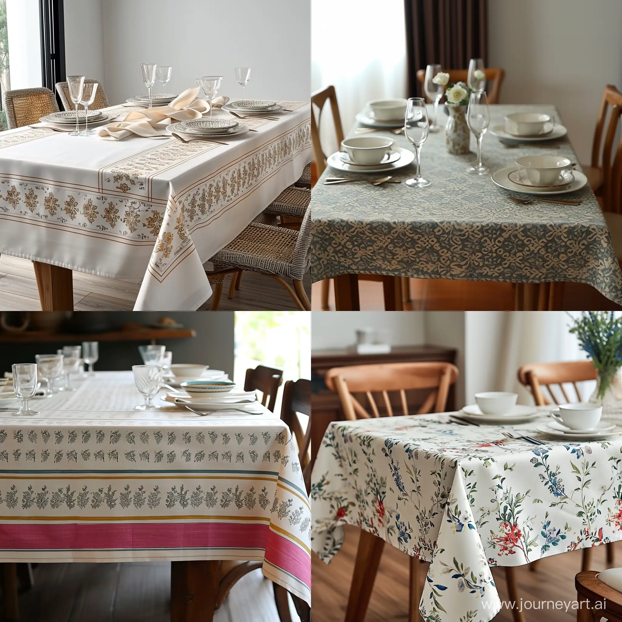 Elegant-Tablecloth-with-Intricate-Patterns-HighResolution-Image