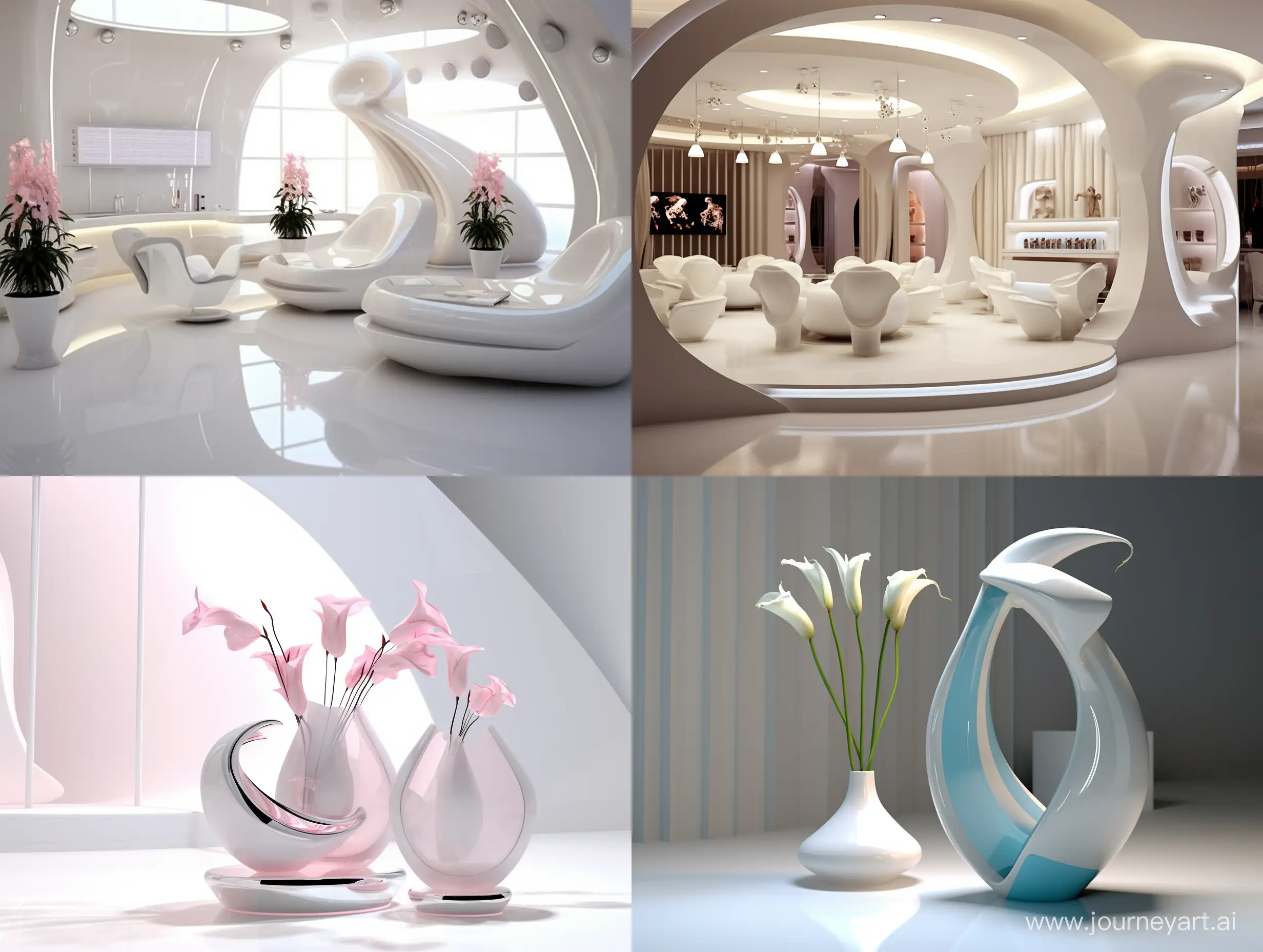 Futuristic-White-Vase-and-LEDLit-Decor-Elegant-Technology-in-Minimalist-Design