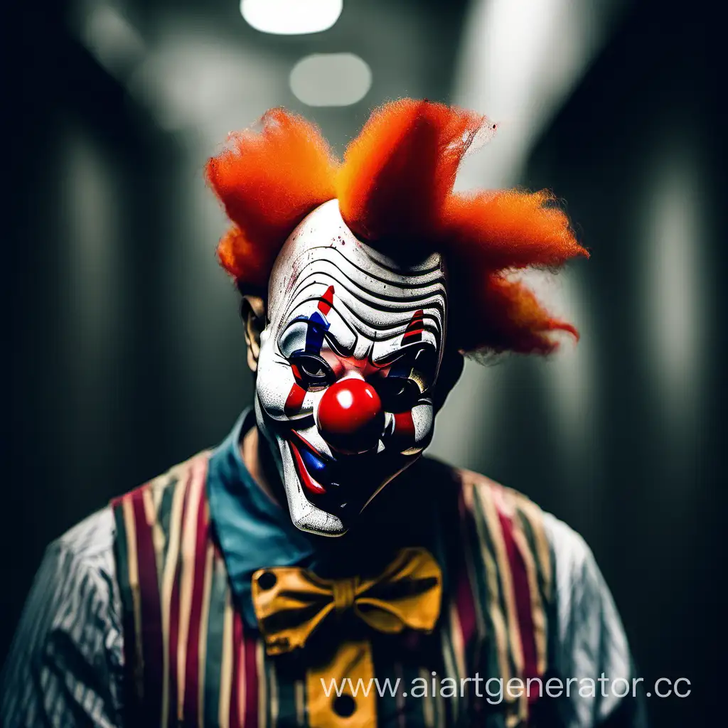 Clown, mask, photograph, avatar, perspective