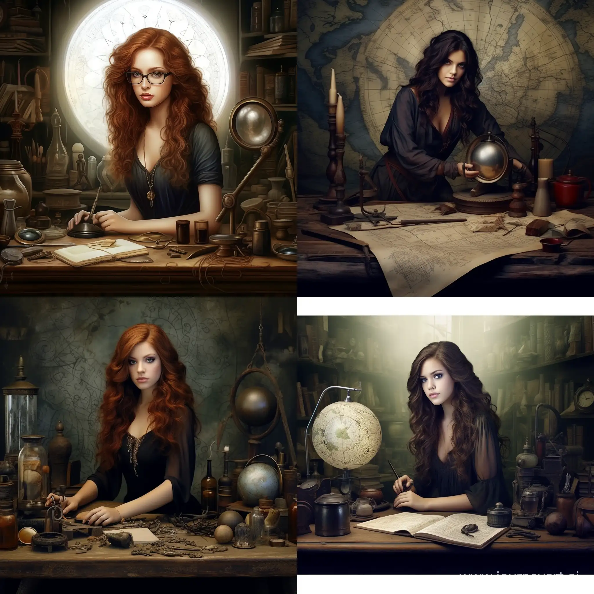 Woman-Tarot-Reader-with-Realistic-Beauty-in-11-Aspect-Ratio