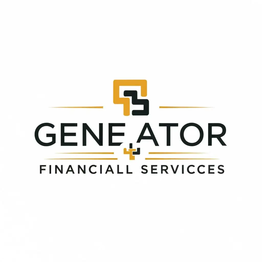 logo, something personal, with the text "generator financial services", typography, be used in Finance industry