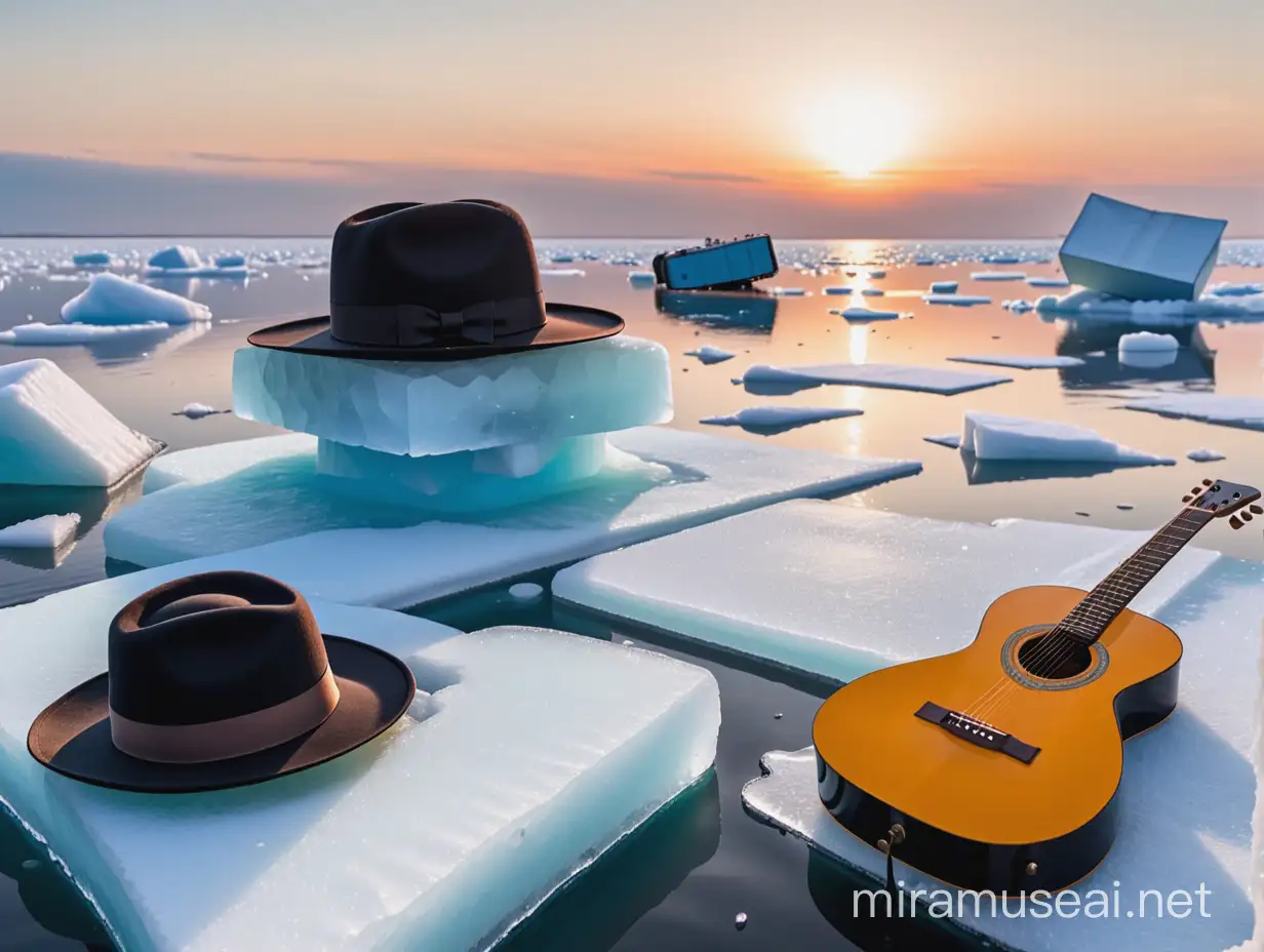 Ice Floe Guitar Concert with Theater Projection