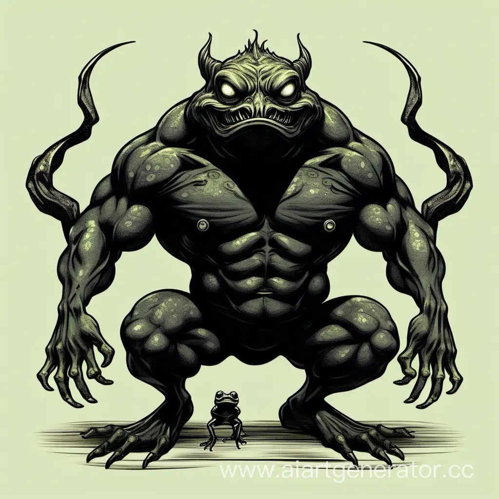 Powerful-Muscular-Frog-Demon-Stands-Tall