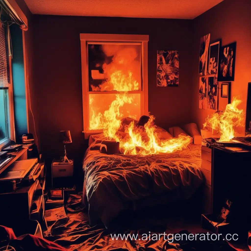 Vibrant-Fire-Illuminating-a-Room-with-a-Peaceful-Atmosphere