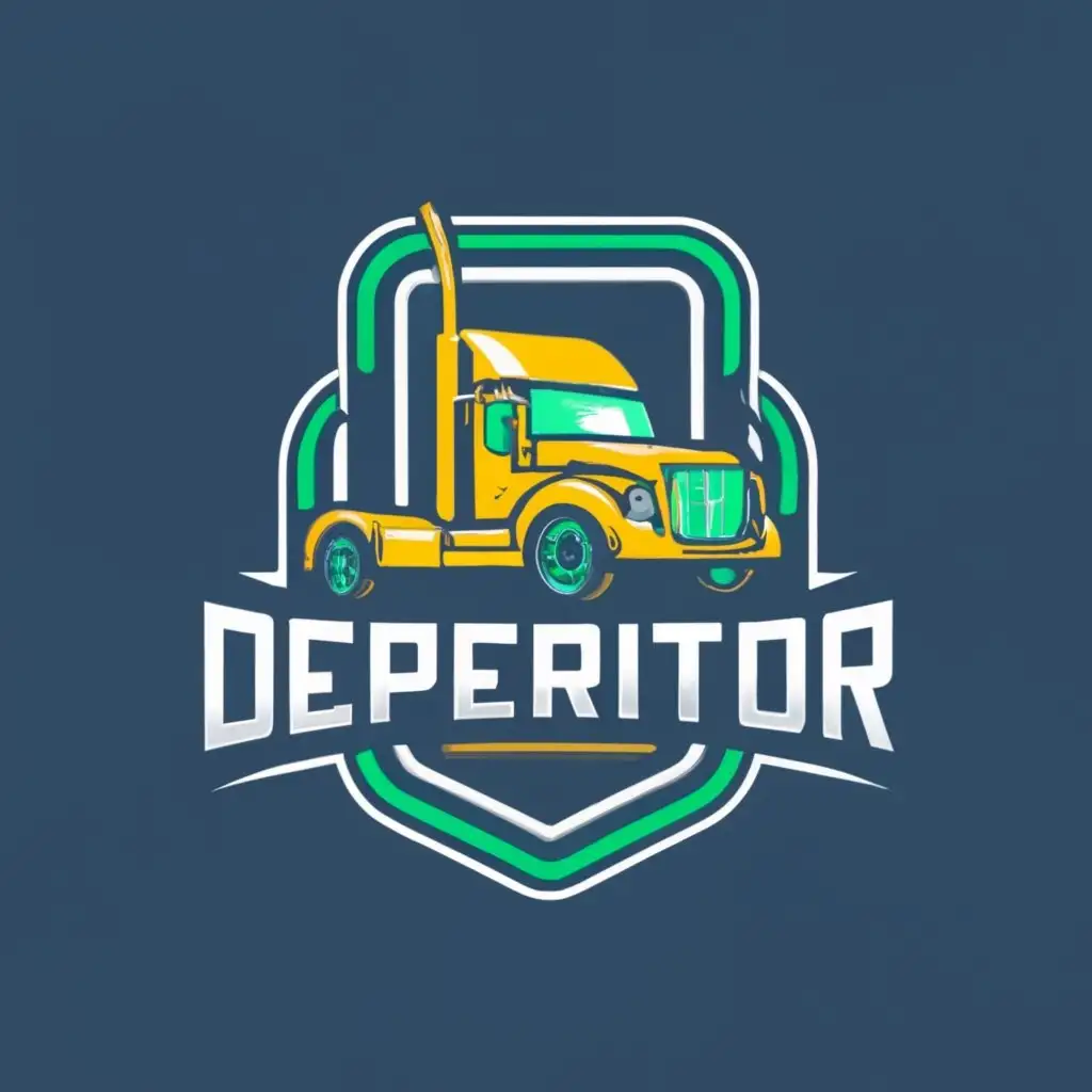 logo, Truck Gamer, with the text "DepperitoR", typography, be used in Technology industry