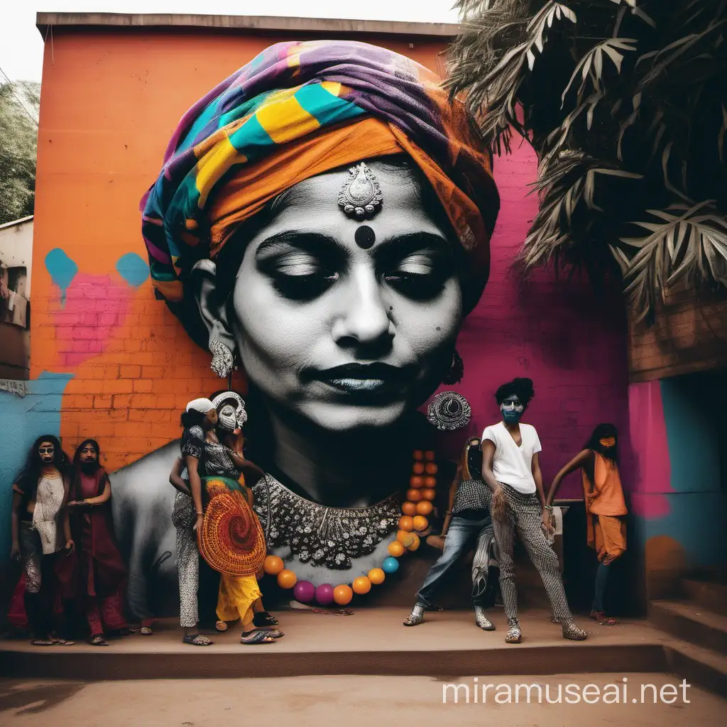 Vibrant Showcase of Indias Underground Culture Street Art DIY Music Fashion and More