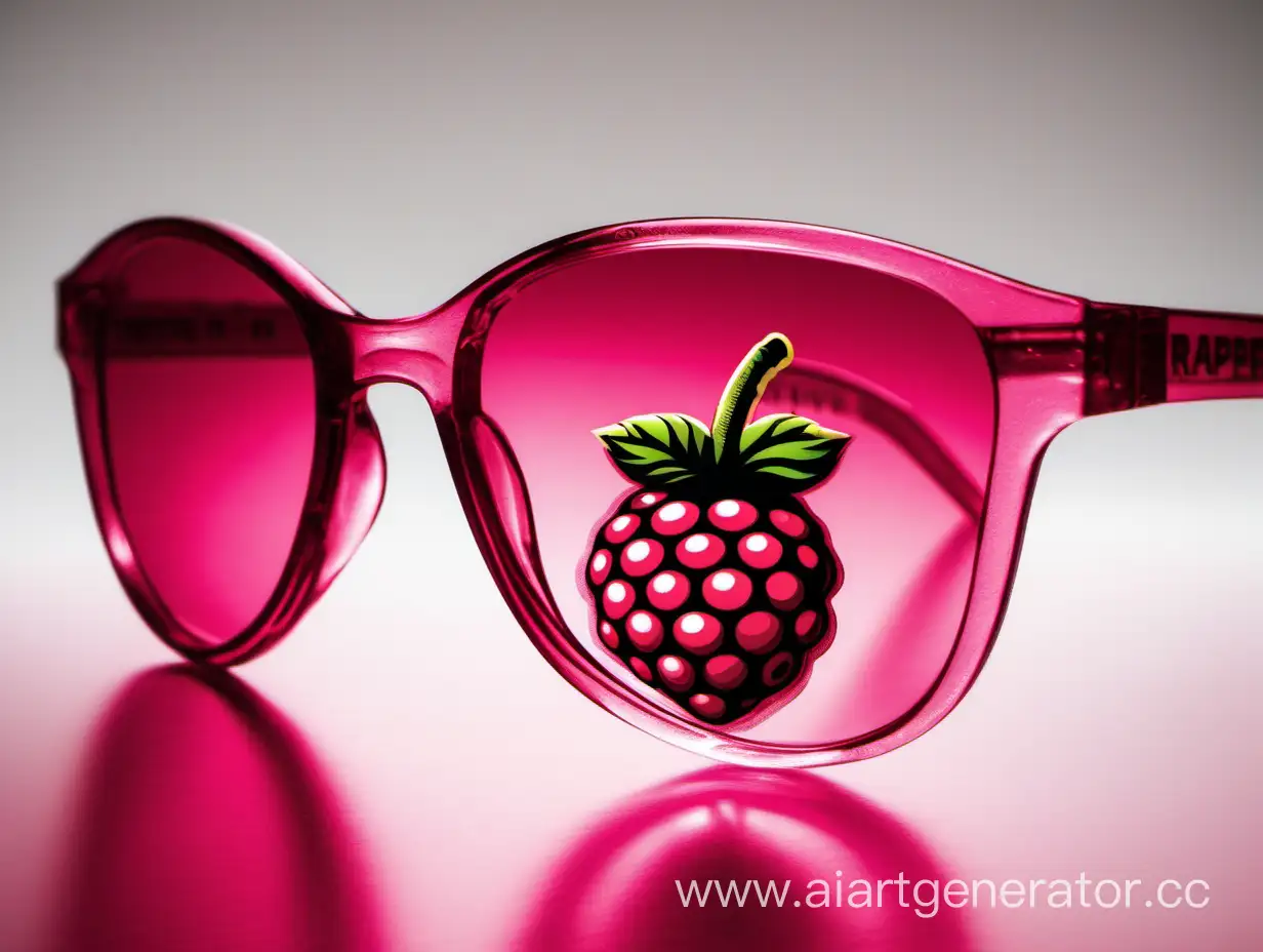 Person-Wearing-RaspberryColored-Glasses