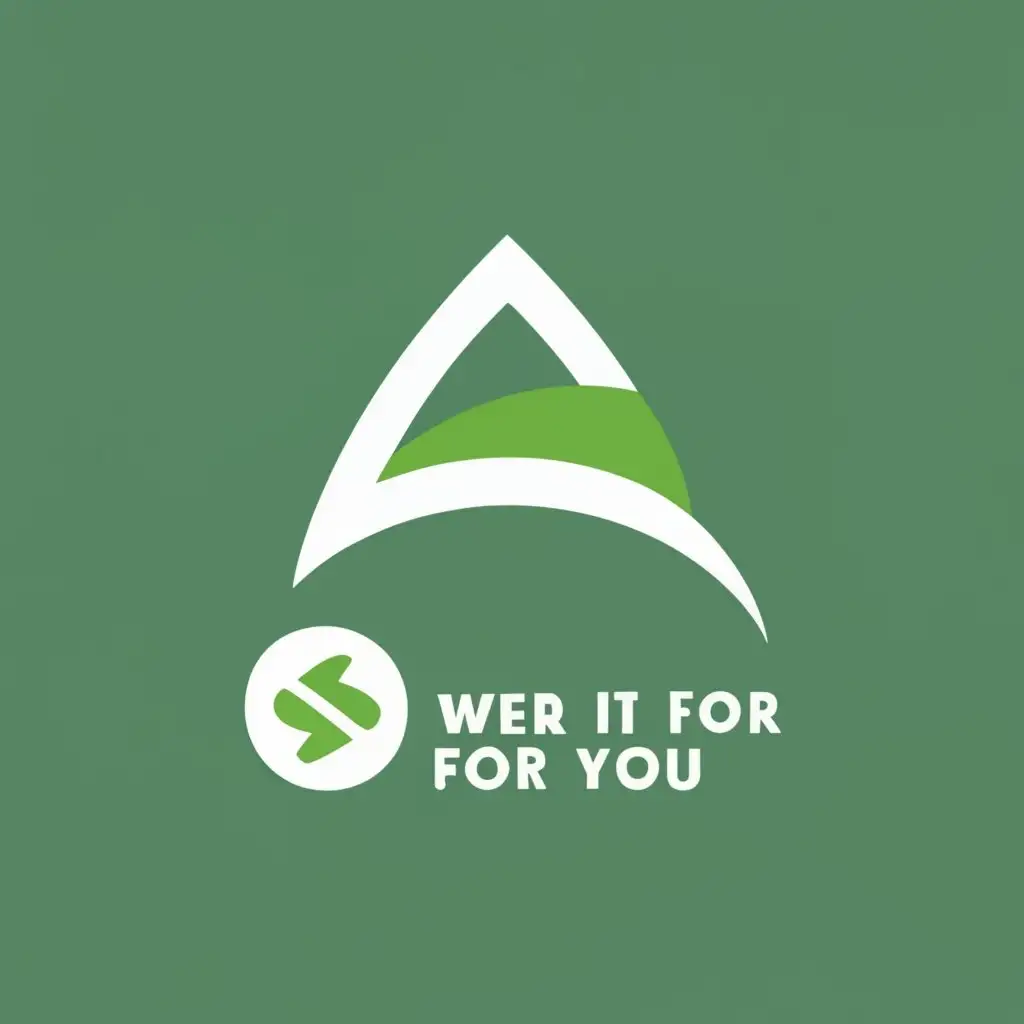 logo, Sustainable, with the text "Web IT for You", typography, be used in Technology industry