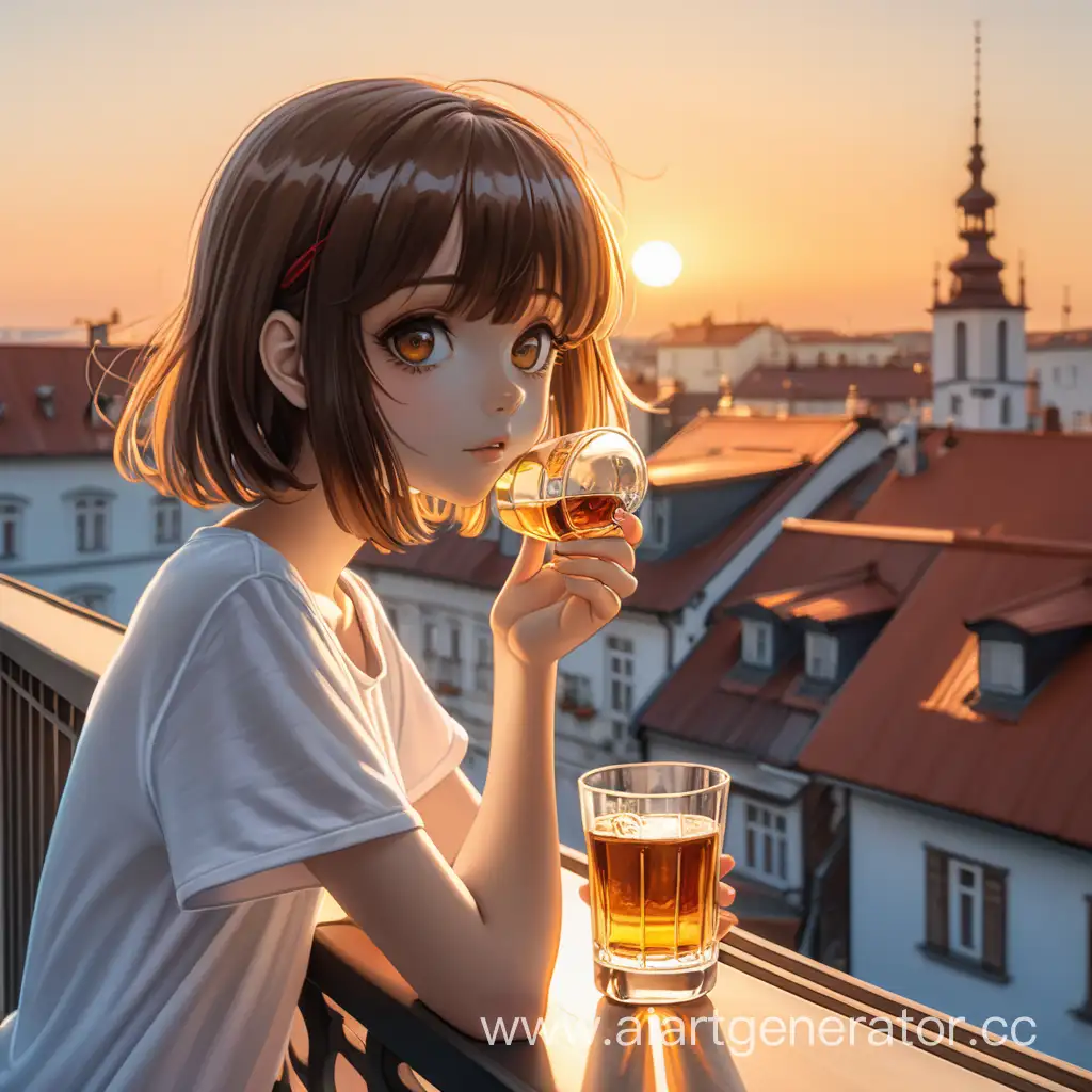 Anime-Girl-Enjoying-Sunrise-on-Balcony-with-Liqueur