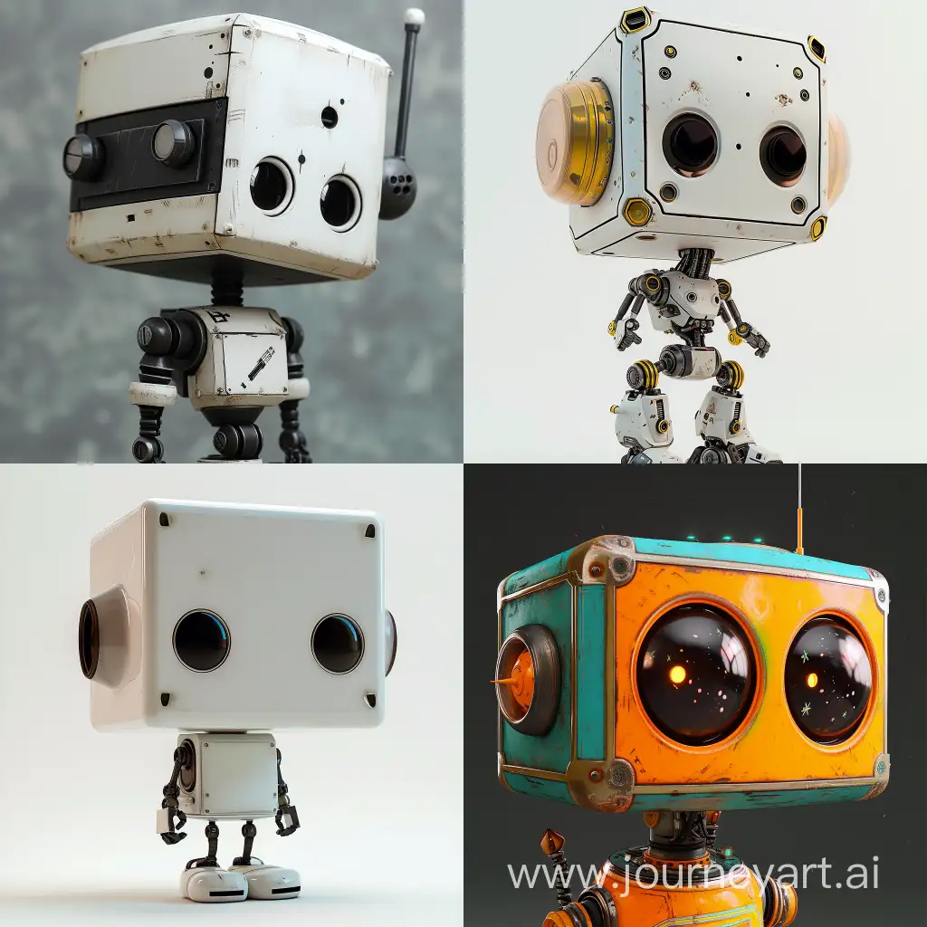 Futuristic-Robot-with-Big-Round-Square-Head-AI-Generated-Image