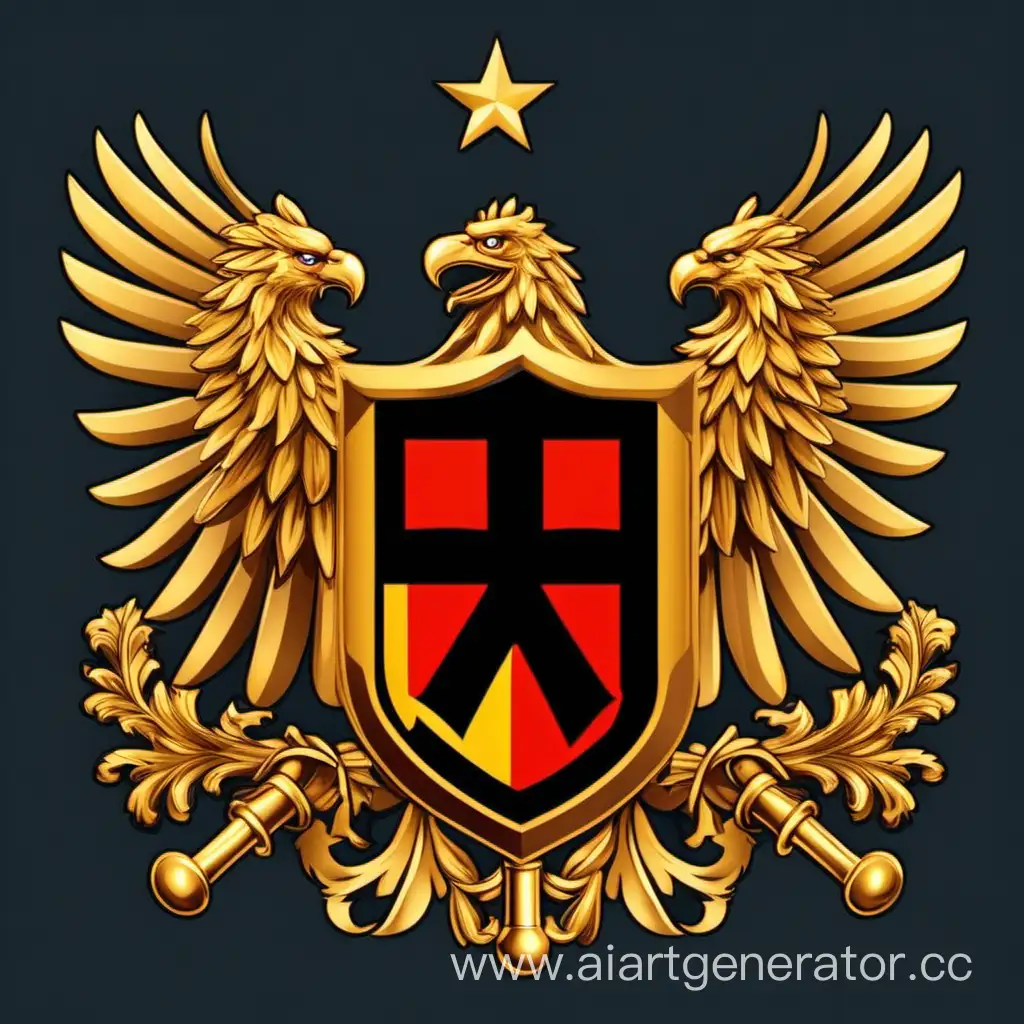 Germanthemed-Coat-of-Arms-Logo-for-Game-Launcher