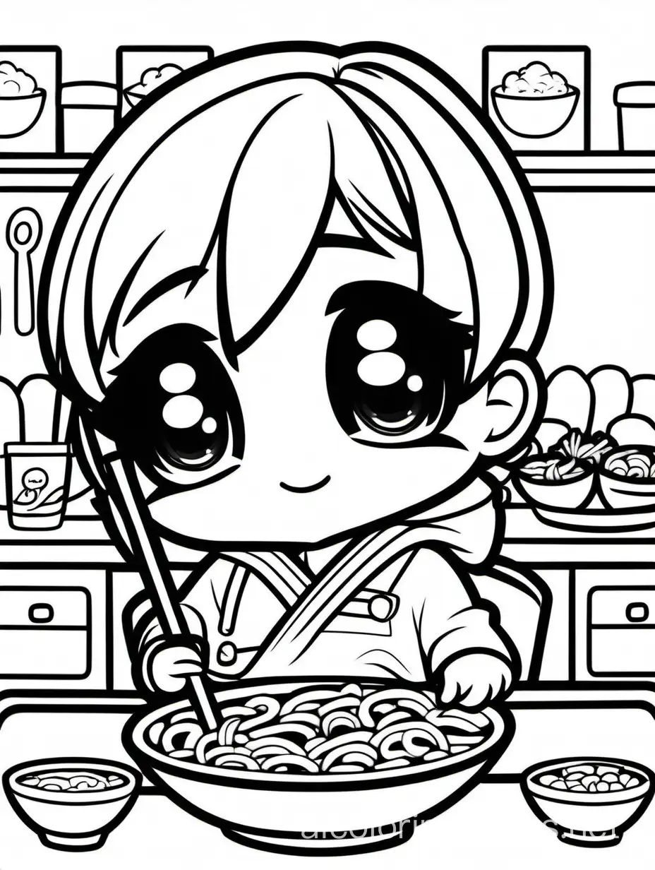 Chibi-Character-Coloring-Page-Ramen-Shop-Adventure-for-Kids