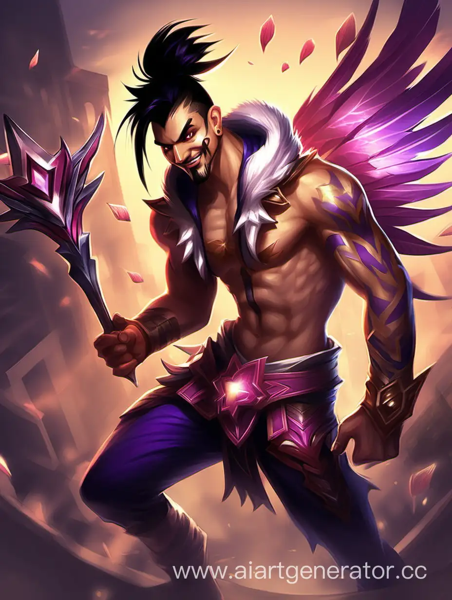 Mysterious-Guy-Fairy-Draven-in-an-Enchanted-Forest