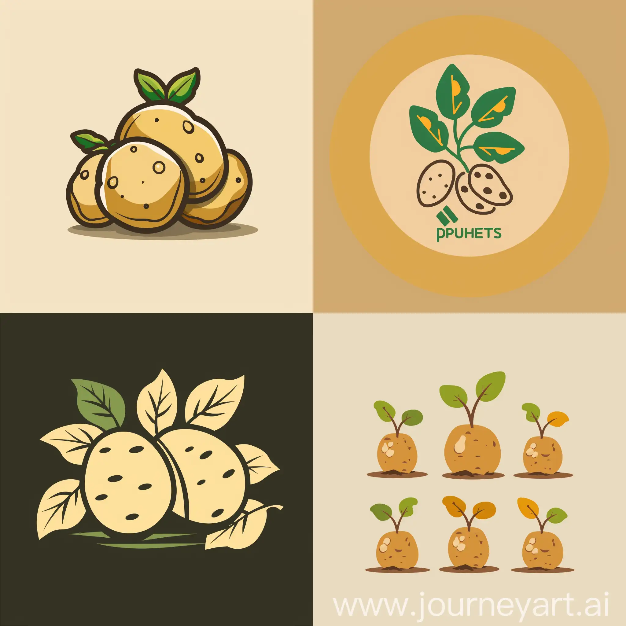 Make a unique logo for European association for potato research 