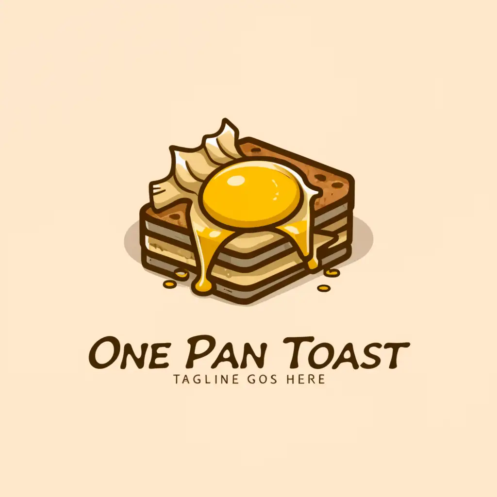 LOGO-Design-For-One-Pan-Toast-Savory-Egg-Bread-and-Cheese-Delight