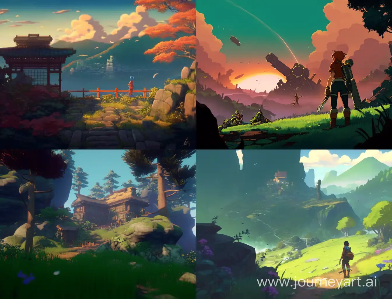 Rust-Video-Game-in-Studio-Ghibli-Art-Style-Enchanting-Niji-Landscape