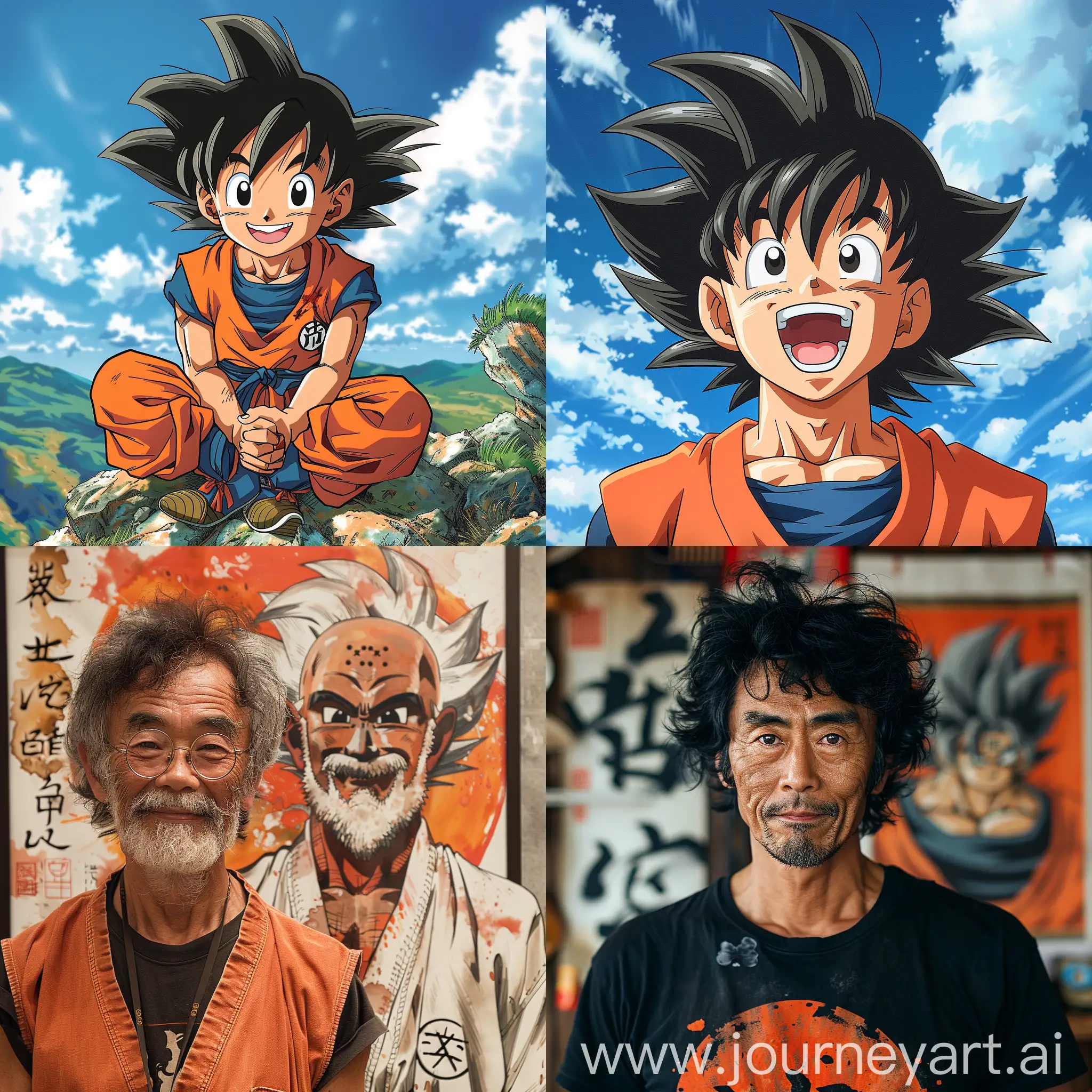Akira-Toriyama-Inspired-Dragon-Ball-W-Anime-Happiness-Art