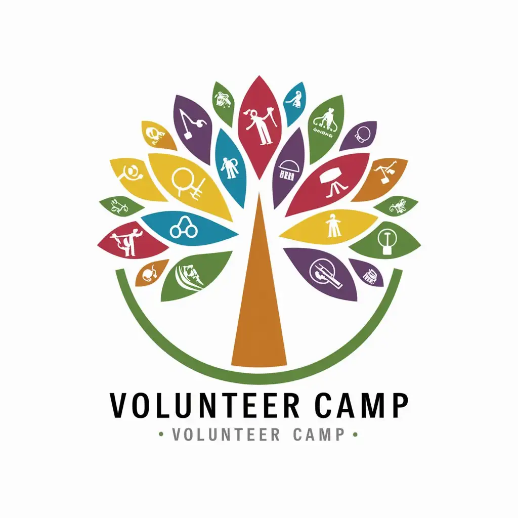 логотип для волонтерского слета