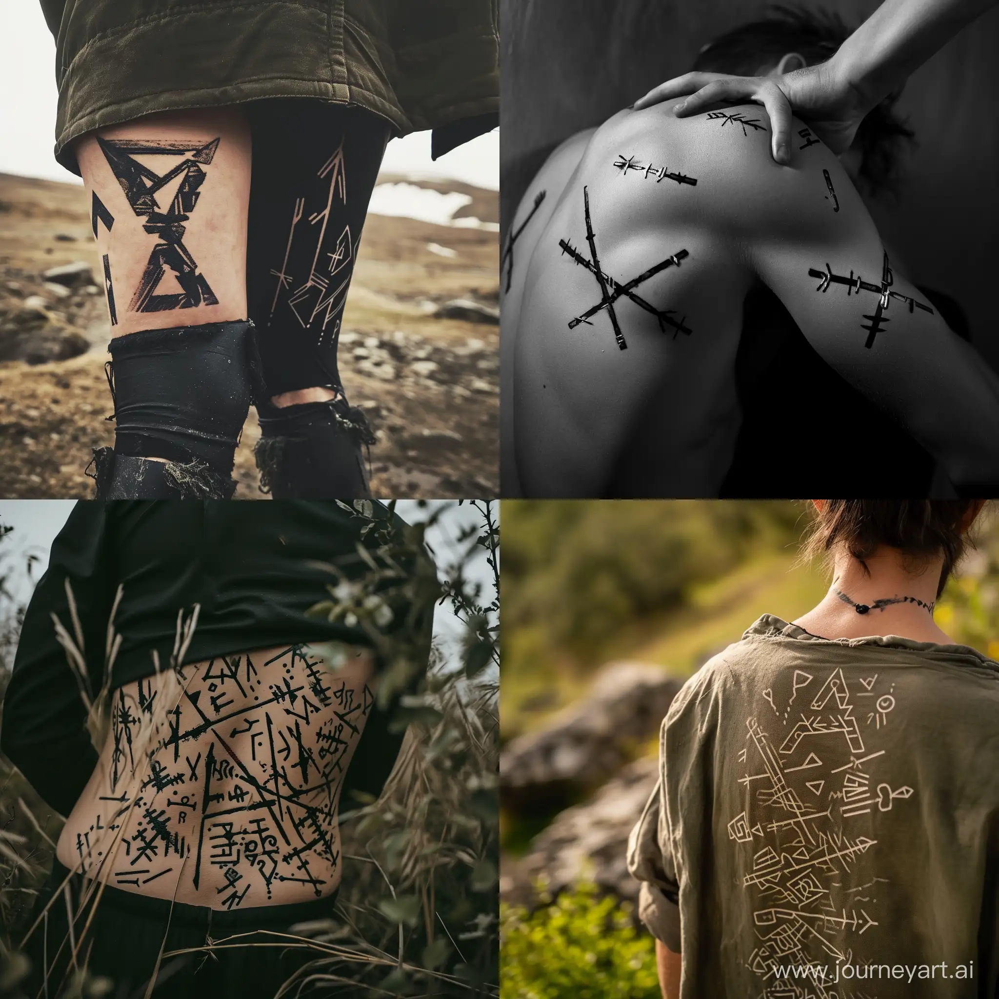 Intricate-Rune-Tattoos-Adorning-Human-Canvas