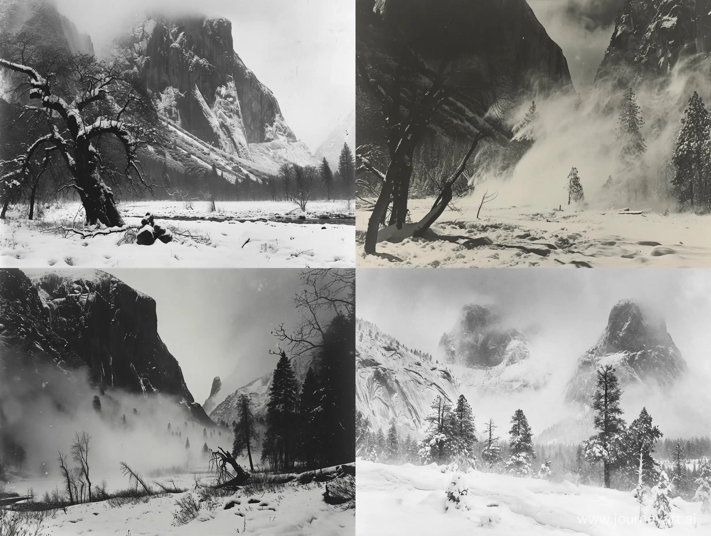 Breathtaking-Winter-Scene-in-Yosemite-National-Park