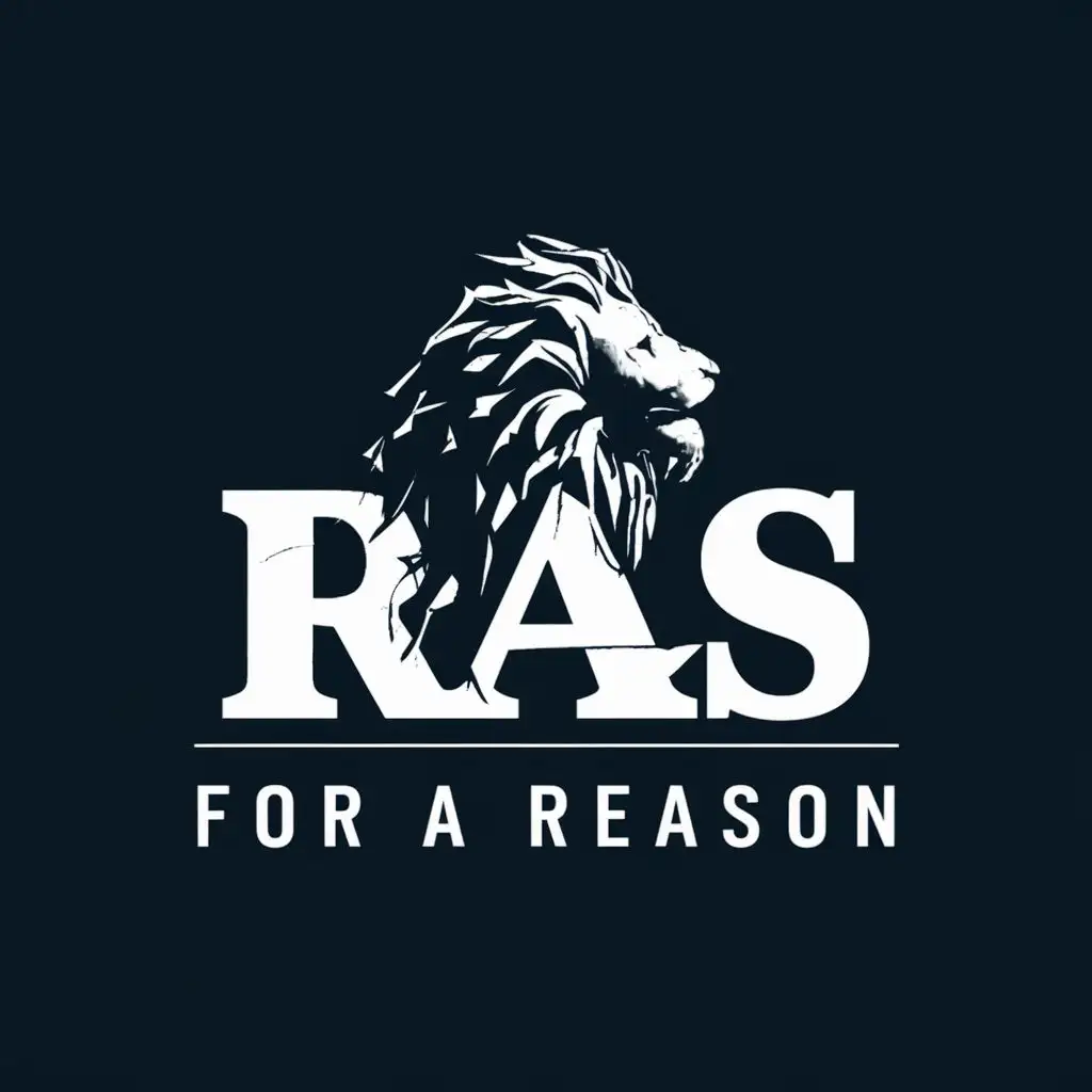 LOGO-Design-For-Ras-For-A-Reason-Majestic-Lion-Emblem-with-Bold-Typography