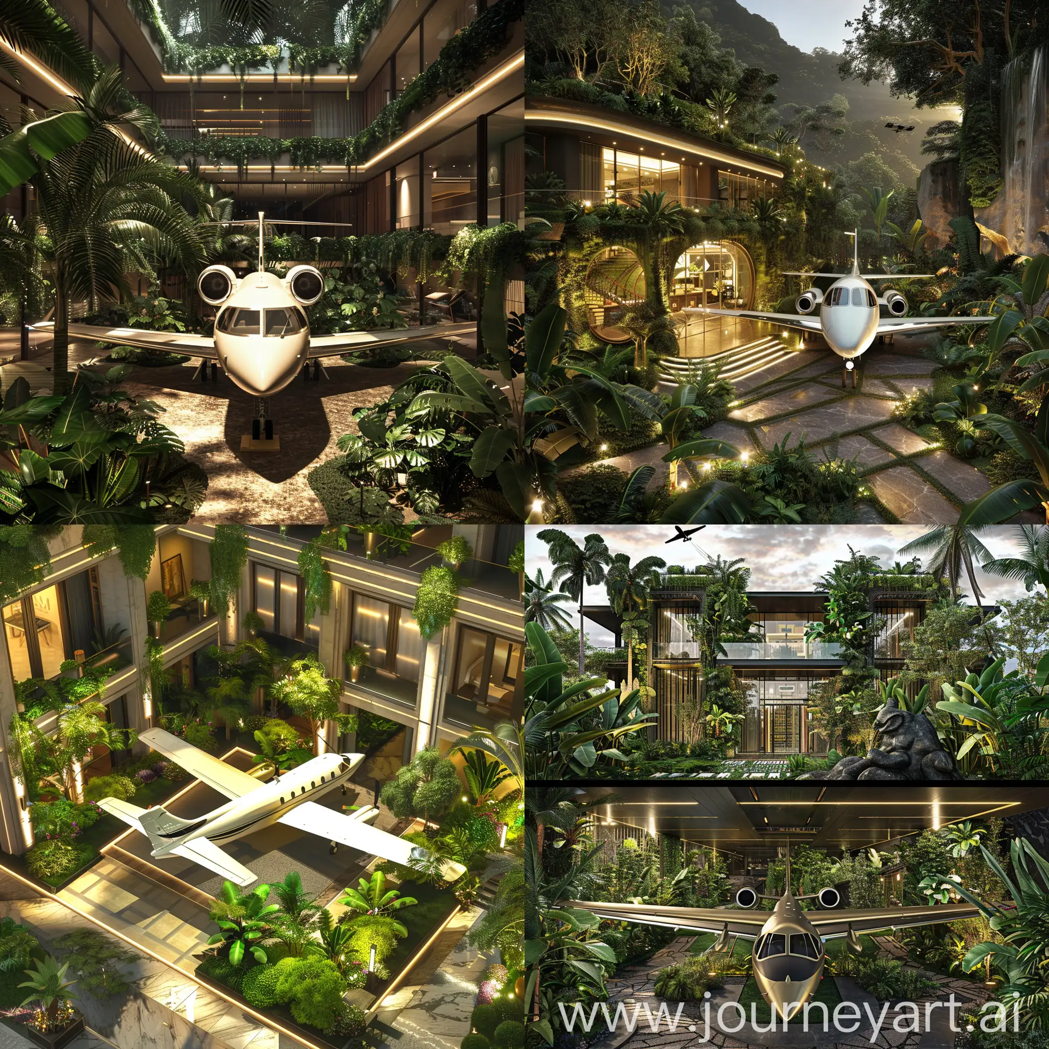 Luxurious-Elite-Hotel-with-Private-Garden-and-Personal-Plane