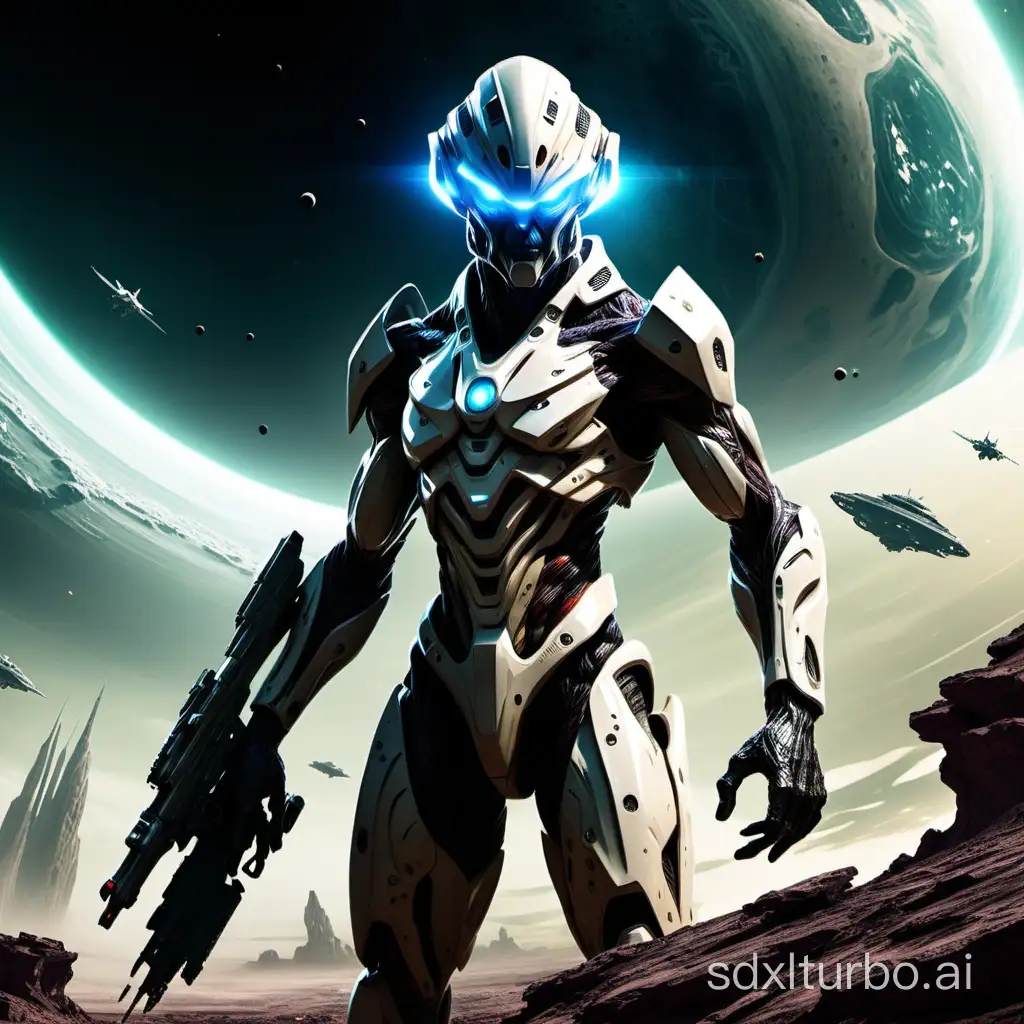 Futuristic-Warrior-Defending-Earth-in-Interplanetary-Warfare