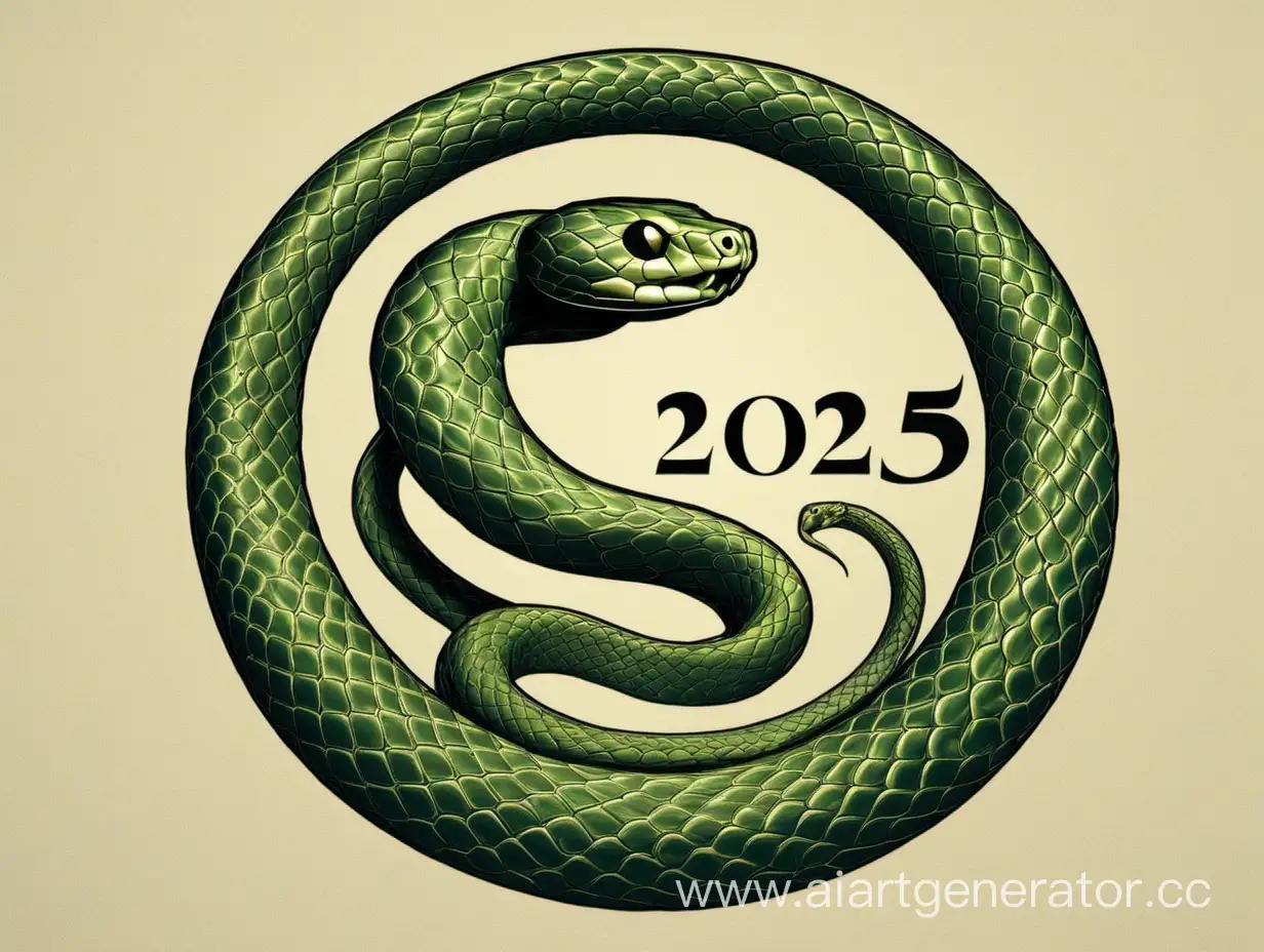 Символ года 2025 змея🐍